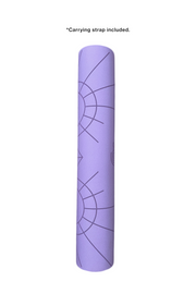 Pro Grip Luxe Deco Alignment  - PU Yoga Mat (5mm) - Lavender Haze