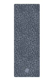 Leopard - Grey - All-in-One Suede Yoga Mat (3.5mm)