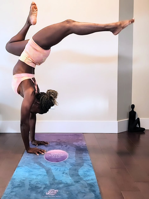 Listen To Your Soul - All-in-One Suede Yoga Mat