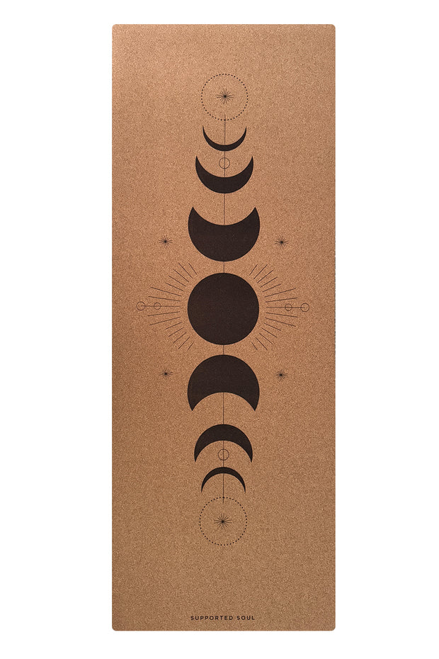 Lunar - Natural Cork Yoga Mat (5mm)