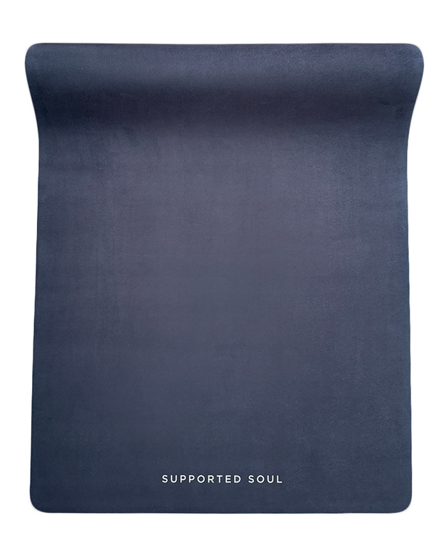 Mink Grey - All-in-One Suede Yoga Mat (3.5mm)