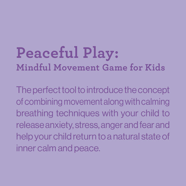Peaceful Play: Mindful Movement Game for Kids- Yoga Mat Bundle