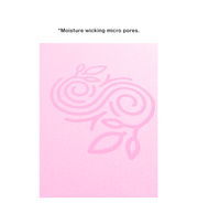 Pro Grip Luxe Floral Alignment- PU Yoga Mat (5mm) - Cotton Candy