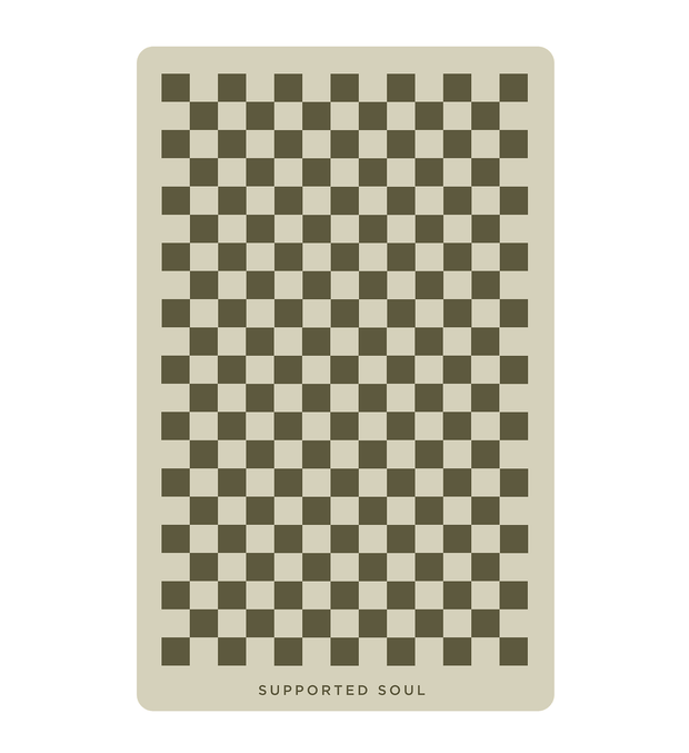 Super Absorbent Sweat Towel - Checkered Moss
