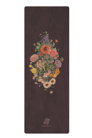 Velvet Posy - All-in-One Suede Yoga Mat (3.5mm)