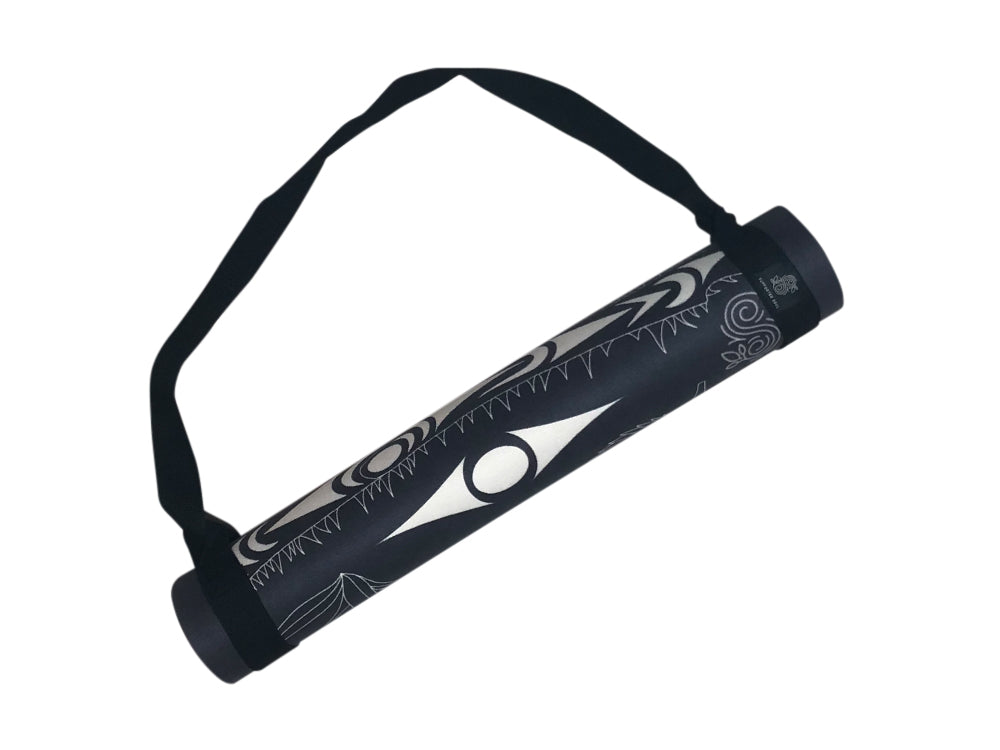 lululemon black yoga mat strap