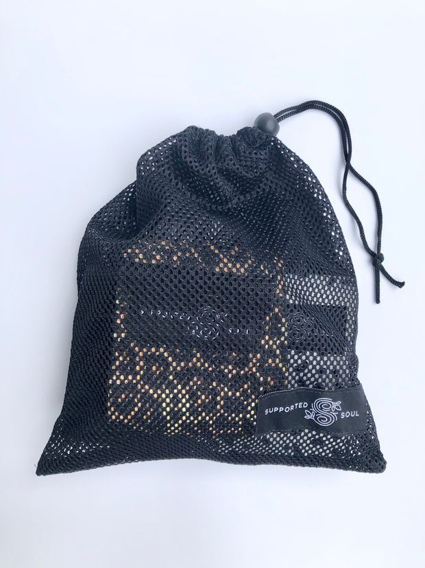 Cheetah Fabric Resistance Band Set