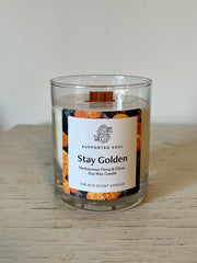Wood Wick Candle - Stay Golden