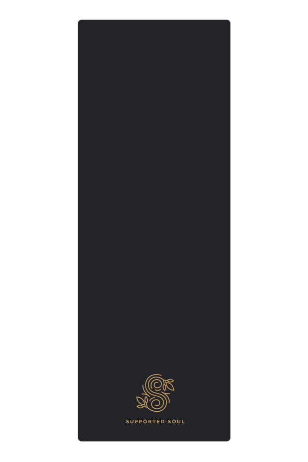 Pro Grip Gold Logo - PU Yoga Mat (5mm)
